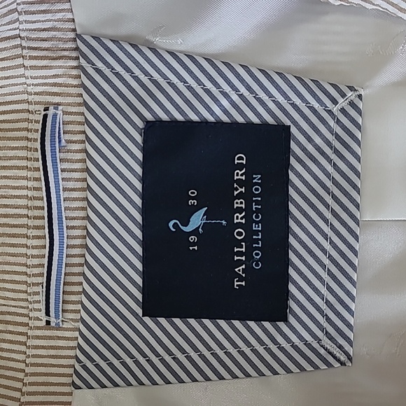 Mens Sport Coat Nautical Tailor Byrd Classic Fit Lined French Face Back Flap 38S - Picture 10 of 17